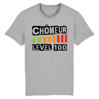 T-Shirt Homme Chômeur level 100