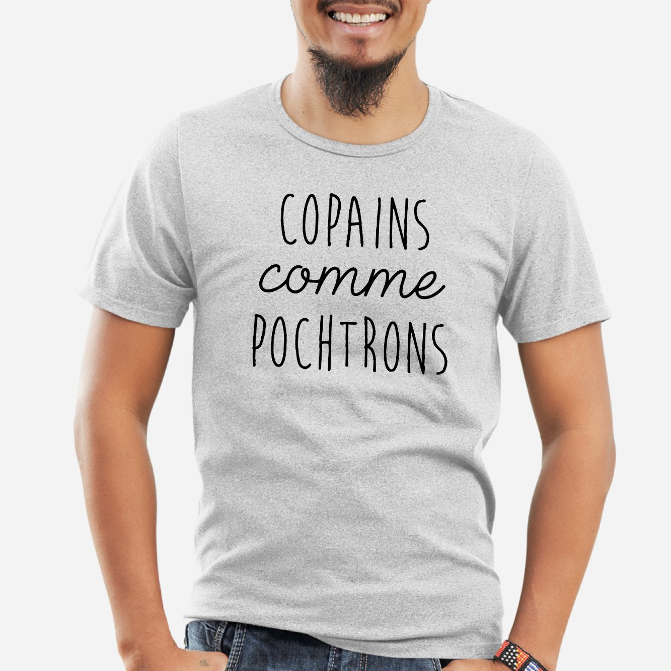 T-Shirt Homme Copains comme pochtrons