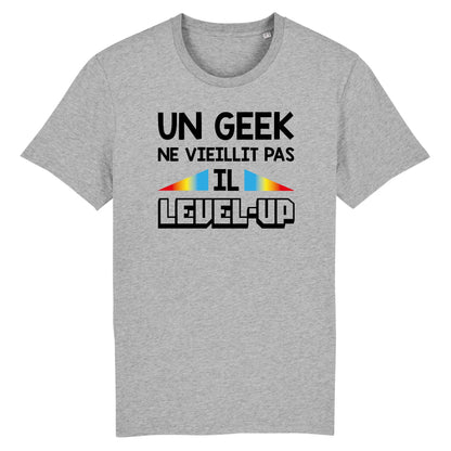 T-Shirt Homme Geek level-up