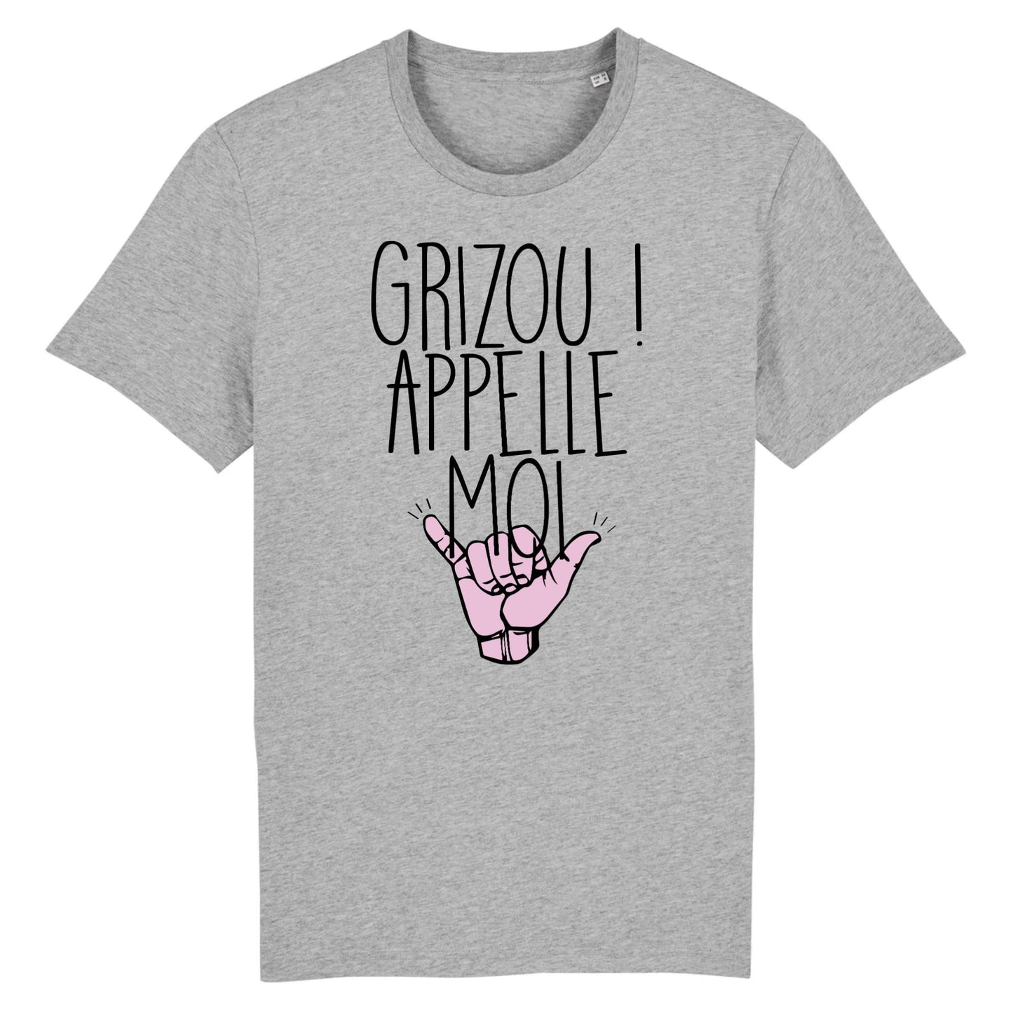 T-Shirt Homme Grizou appelle moi