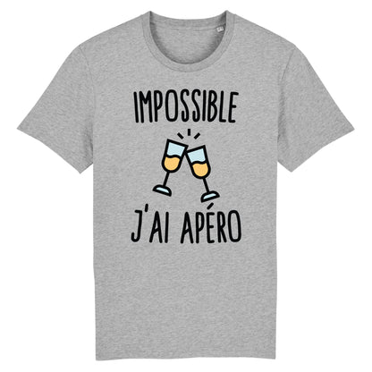 T-Shirt Homme Impossible j'ai apéro