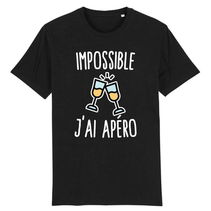 T-Shirt Homme Impossible j'ai apéro