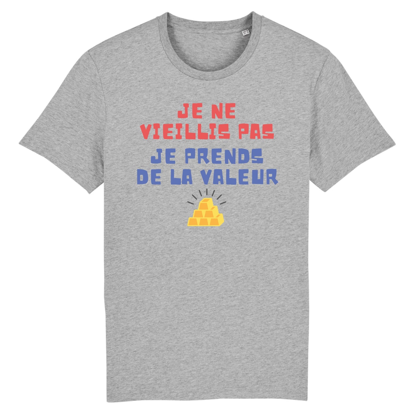 T-Shirt Homme Je ne vieillis pas je prends de la valeur