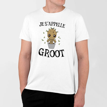 T-Shirt Homme Je s'appelle Groot