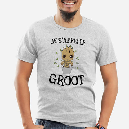 T-Shirt Homme Je s'appelle Groot