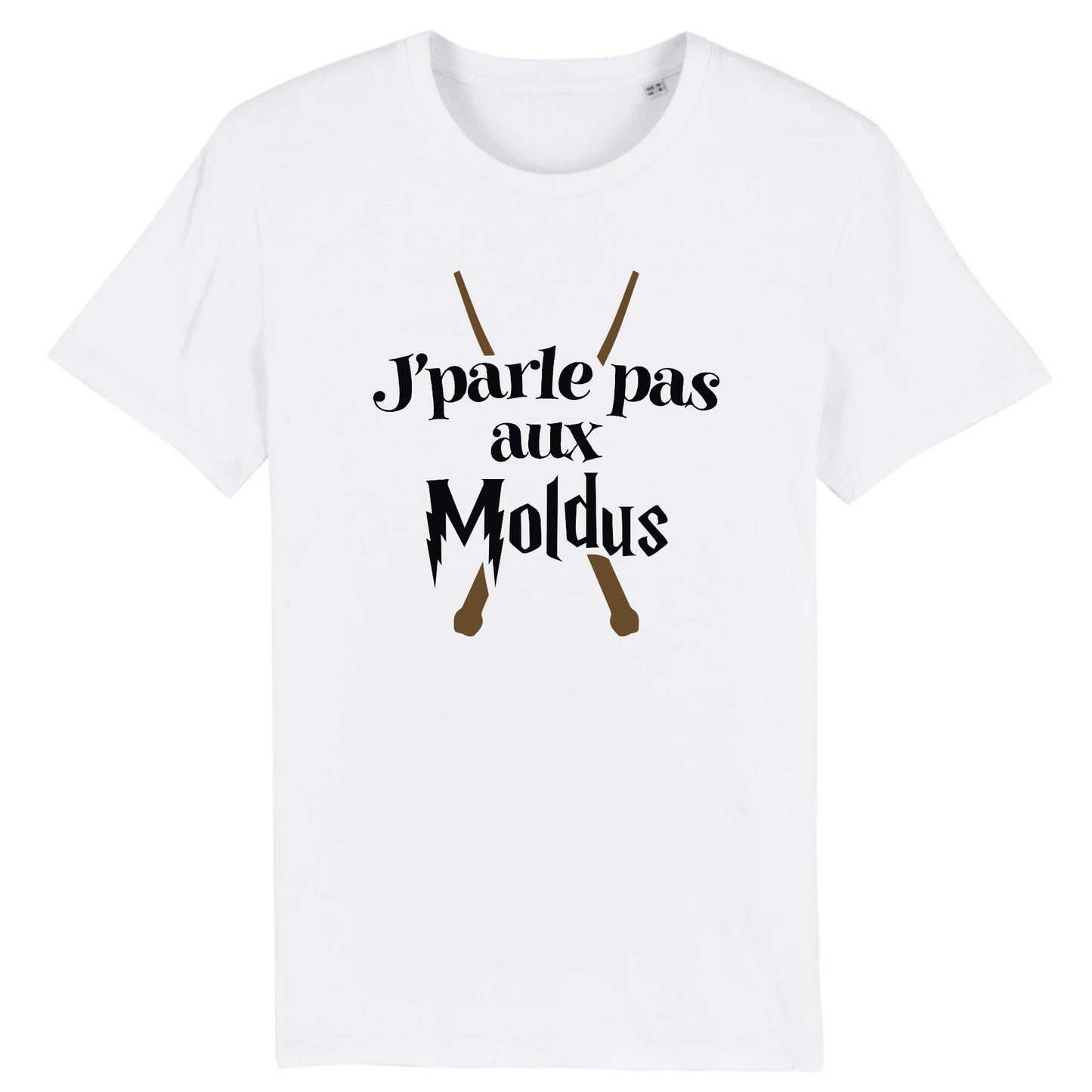 T-Shirt Homme J'parle pas aux Moldus