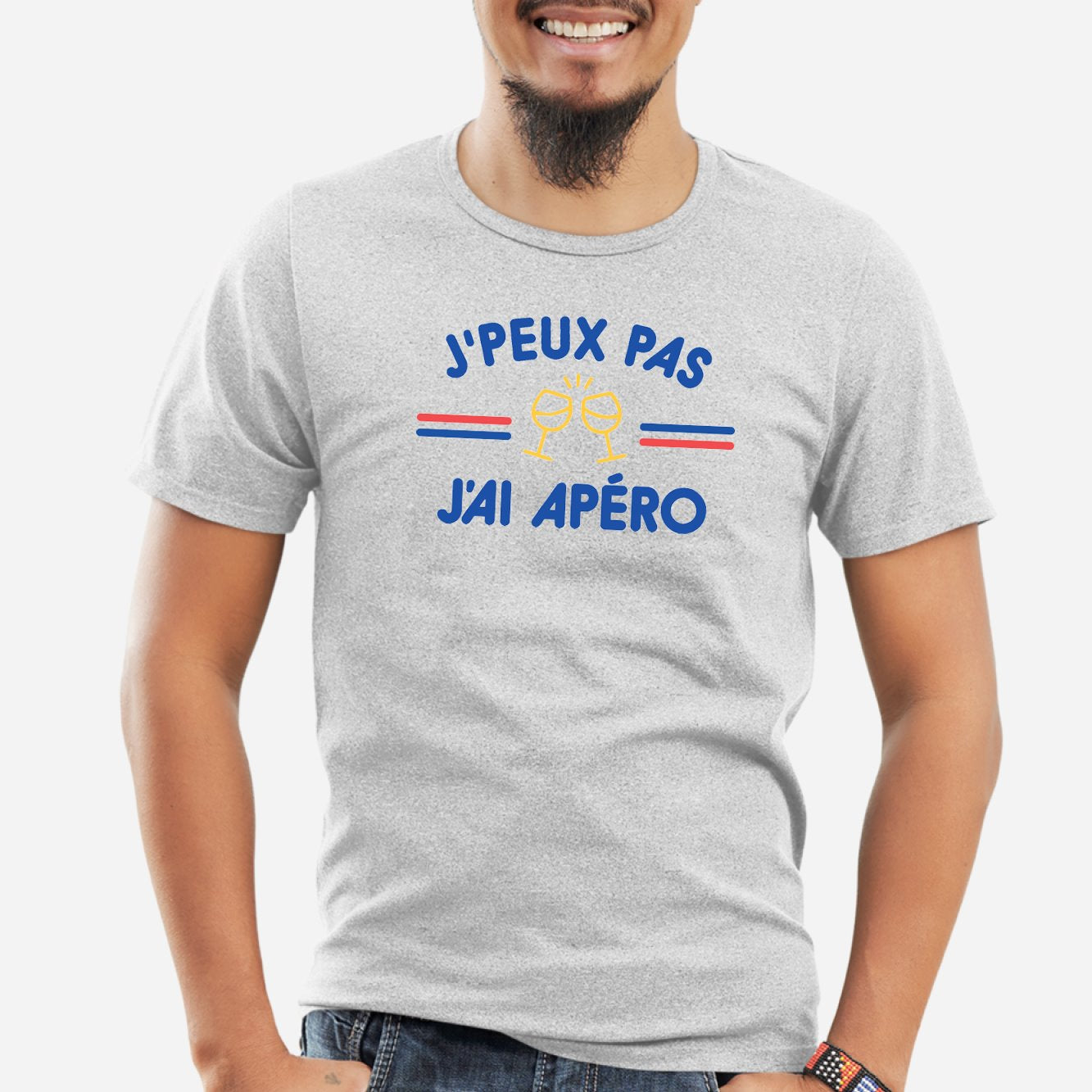 T-Shirt Homme J'peux pas j'ai apéro