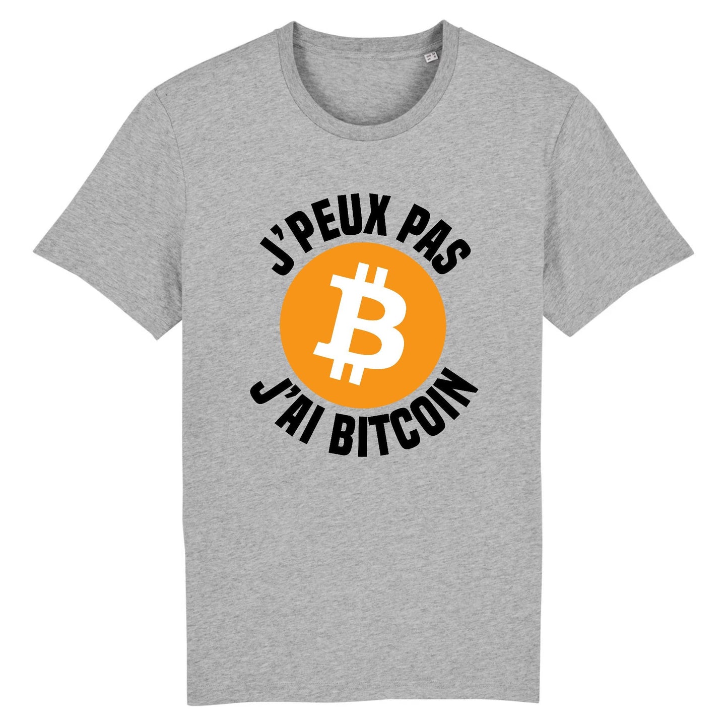 T-Shirt Homme J'peux pas j'ai Bitcoin