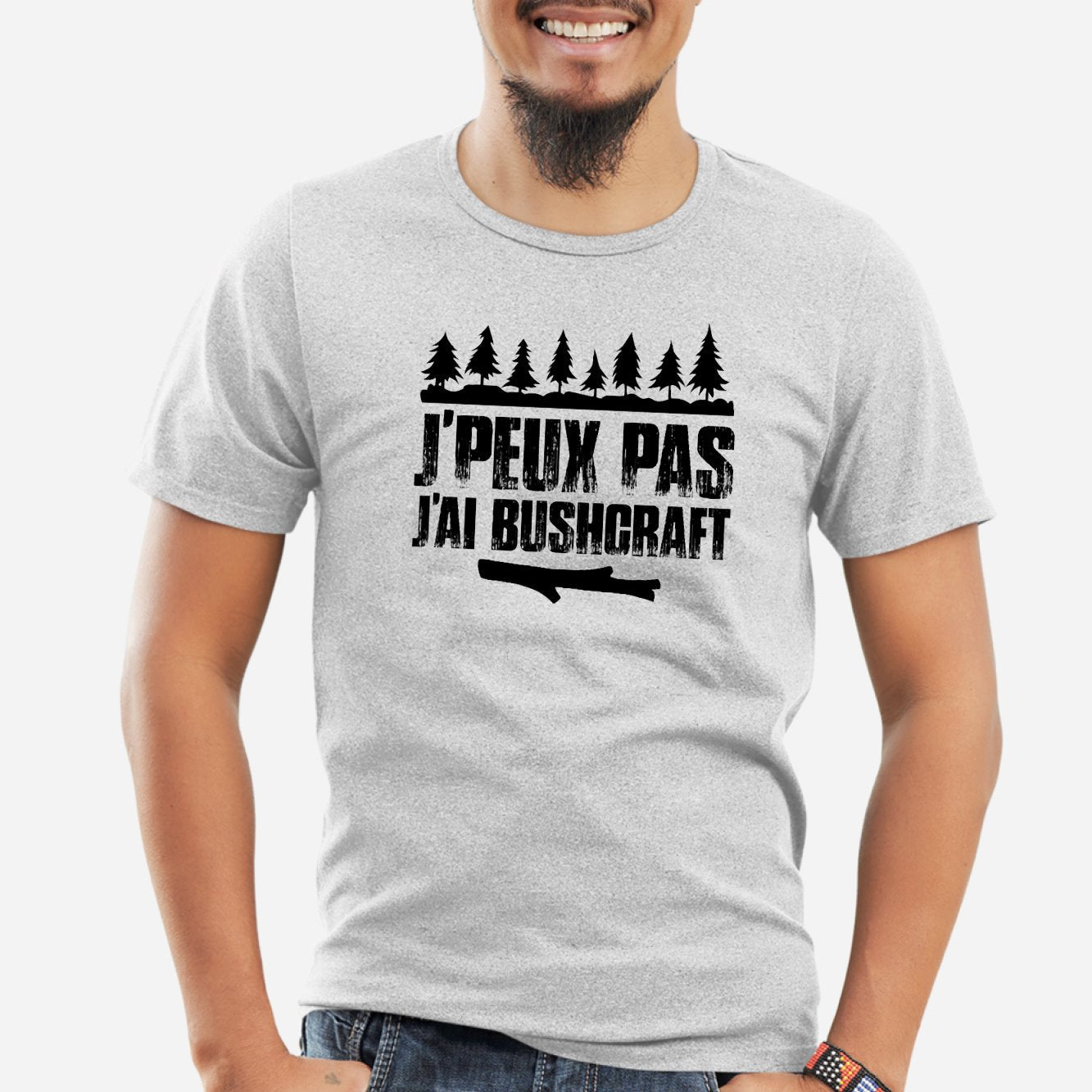 T-Shirt Homme J'peux pas j'ai bushcraft