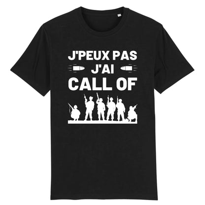 T-Shirt Homme J'peux pas j'ai call of