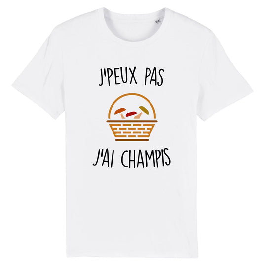 T-Shirt Homme J'peux pas j'ai champignons