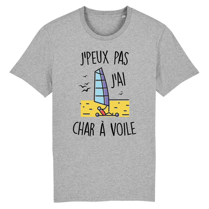 T-Shirt Homme J'peux pas j'ai char à voile