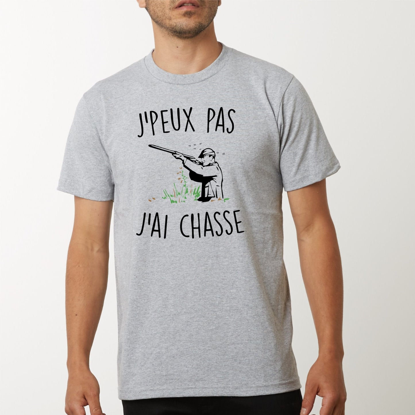 T-Shirt Homme J'peux pas j'ai chasse