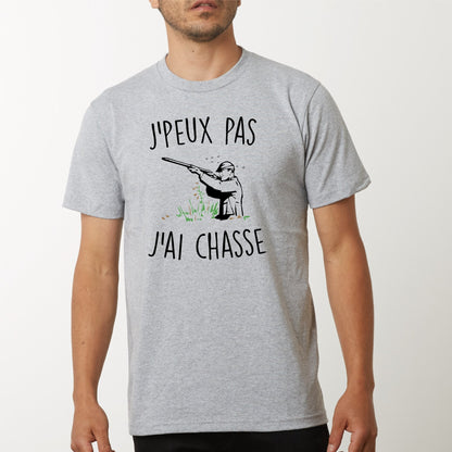 T-Shirt Homme J'peux pas j'ai chasse