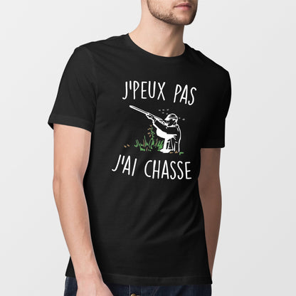 T-Shirt Homme J'peux pas j'ai chasse