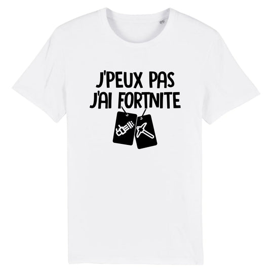 T-Shirt Homme J'peux pas j'ai Fortnite