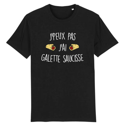 T-Shirt Homme J'peux pas j'ai galette saucisse