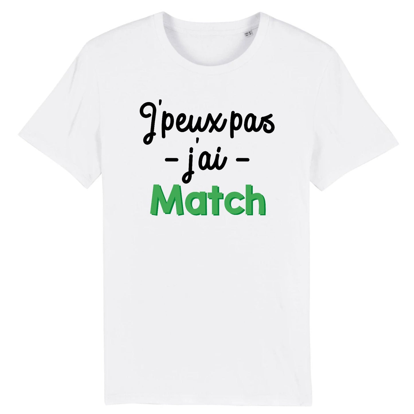 T-Shirt Homme J'peux pas j'ai match