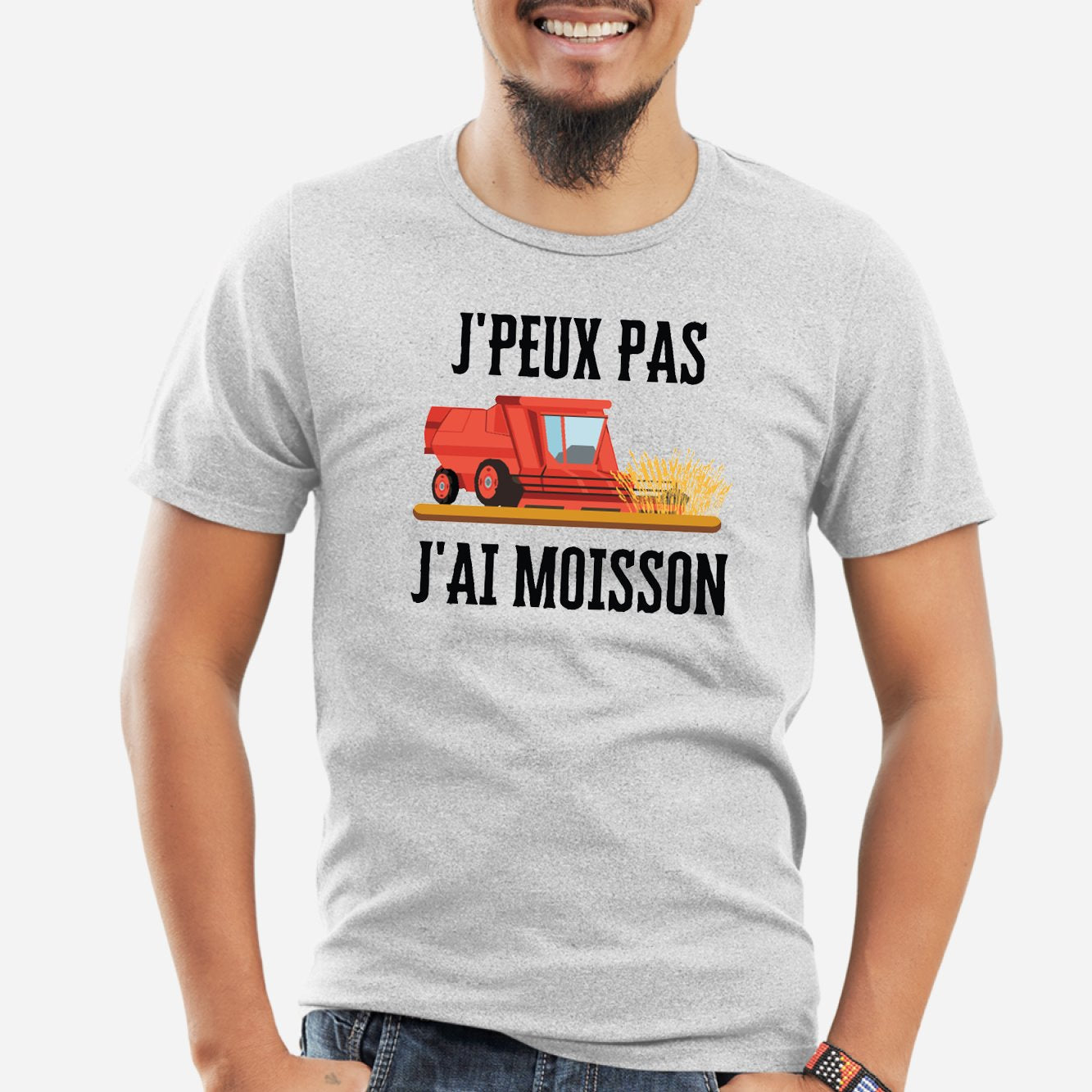 T-Shirt Homme J'peux pas j'ai moisson