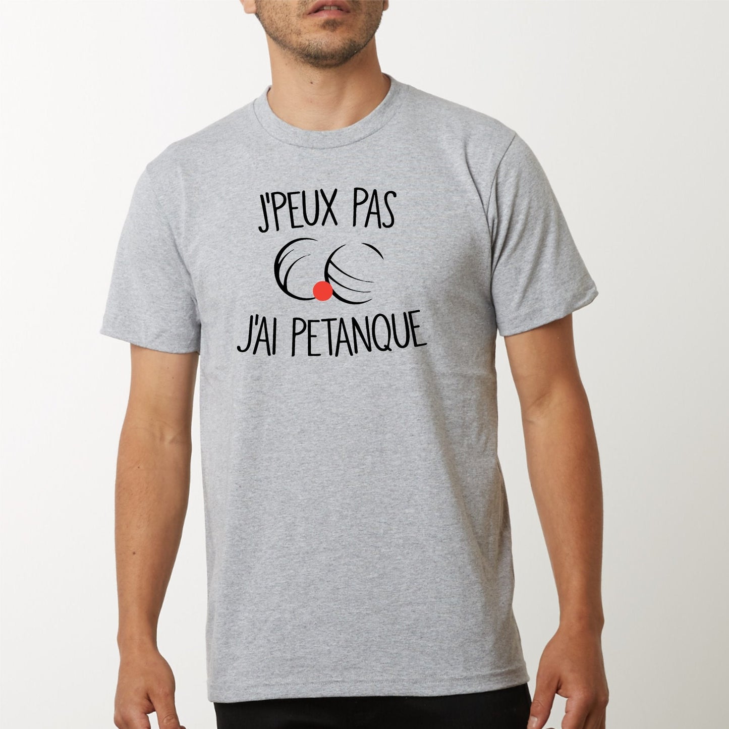 T-Shirt Homme J'peux pas j'ai pétanque