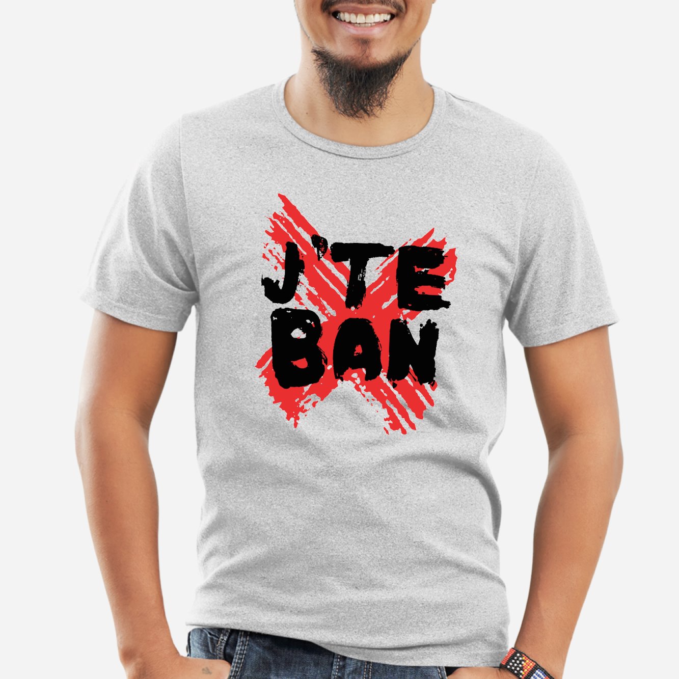 T-Shirt Homme J'te ban