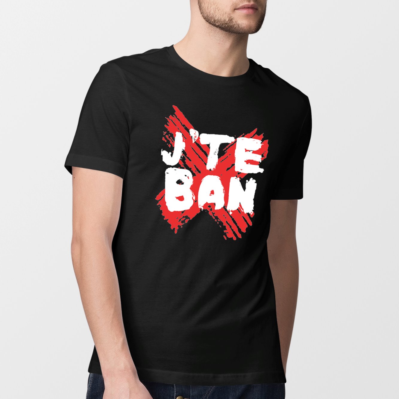 T-Shirt Homme J'te ban