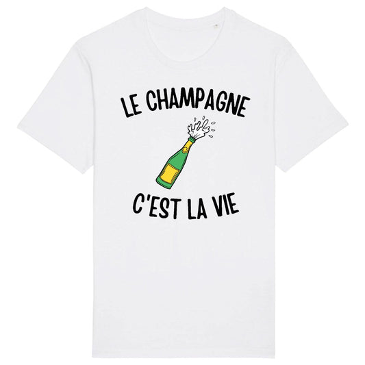 T-Shirt Homme Le champagne c'est la vie