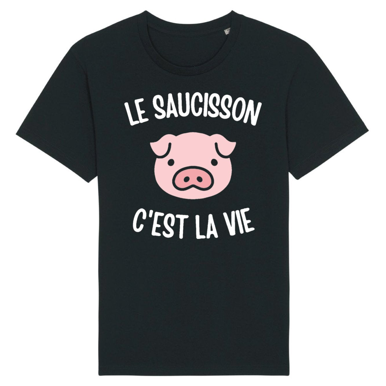 T-Shirt Homme Le saucisson c'est la vie