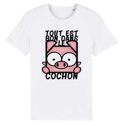 T-Shirt Homme Tout est bon dans le cochon